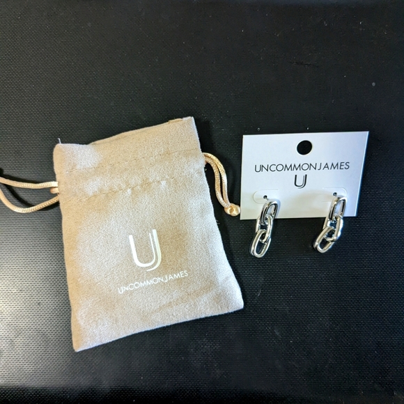 Uncommon James By Kristen Cavallari Silver Chain Earrings - Silver - Picture 6 of 7